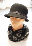 Kapelusz damski  - filc  - rękodzieło 