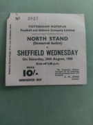 Tottenham Hotspur - Sheffield Wednesday 1968