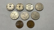 50 ore 1927-1998 Norwegia 9 sztuk