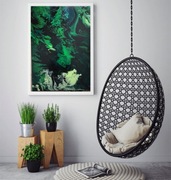 Obraz abstrakcja pouring 50x70