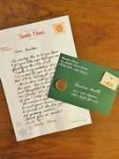 List od Świętego Mikołaja - Ręczna kaligrafia - Prezent