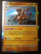 HOLO Rhyperior 076/142 Karta POKEMON TCG Scarlet & Violet Stellar Crown