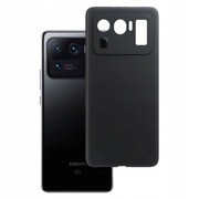 Plecki Etui Matt Case Silicone do Xiaomi Mi 11 Ultra czarny