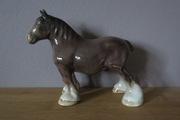 Porcelanowa figurka koń