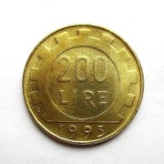 200 Lirów 1995 r.  Italia