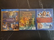 OPOWIEŚCI Z NARNII TRYLOGIA [3BLU-RAY] Dubbing, Napisy PL, POLSKIE WYDANIE