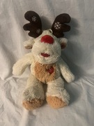 Maskotka renifer biały mały