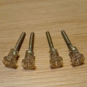 Śruba biała krótka Fiat 126p 