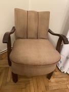 Stylowy fotel vintage z duszą – idealny do metamorfozy!