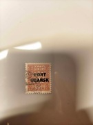 Znaczek Poczta Polska 25 GR. przedruk "PORT GDAŃSK" 
