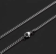 10 szt. łańcuszek stalowy 2mm 66 cm długości 