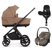Venicci Claro Caramel 4w1 Maxi-Cosi Pebble 360Pro2 + FamilyFix 360 PRO