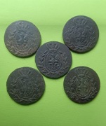 5 x 1 grosz 1816 Wielkie Księstwo Poznańskie