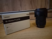 Obiektyw Sigma 18-35mm f/1.8