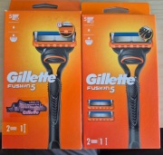 Gilette fusion5 2 opak zestawu maszynka + 2 szt