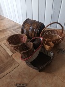 Koszyki wiklinowe calosc 50zl