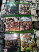 Zestaw 6 gier na Xbox one Farcry,Rage, Fallout,For Honor itd