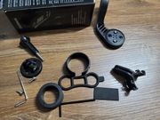 Uchwyt rowerowy marki Garmin na kierownicę pod licznik + uchwyt GoPro