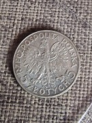 II RP 5 MONET MENNICZE 5 zł 1932 1933 1934 1935 1936