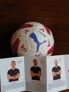 Piłka laliga z autografami