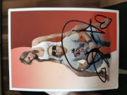 Pocztówka z autografem Dody