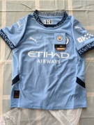 Manchester City koszulka piłkarska Puma dziecięca 140 cm 9-10 lat nowa
