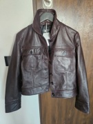 Kurtka skórzana Mango rozm.L