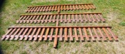 Gotowe balustrady z drewna - 3 szt.