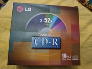 Pudełko dziesięciu płyt CD 