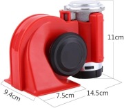 Dwutonowa trąbka klakson 12V nieużywana