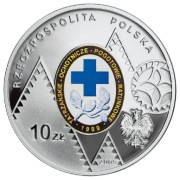 100. rocznica powstania TOPR 2009 SREBRNA MONETA 10zł SREBRO 925 Ag KAPSEL