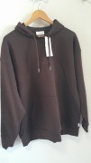 Bluza z  kapturem w burgundowym kolorze 