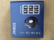 zestaw trzech bezprzewodowych lampek LED marki JVURICE z pilotem