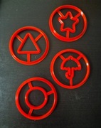 Foremki, foremki do ciastek, squid game, sezon 1