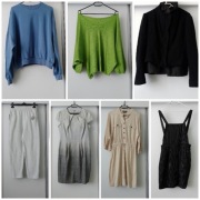 Zestaw ubrań damskich rozm M/L - 21 sztuk 