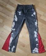 Dżinsy Levi's przerobione na dzwony rozm. XS