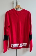 Nowa True Religion S męska longsleeve czerwona 