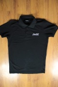 Polo Coca-Cola r. M czarne poliester bawełna kr rękaw 