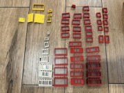 Lego retro vintage okna drzwi 53 Szt