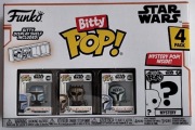 Zestaw Funko Pop Bitty Pop Star Wars Gwiezdne Wojny Mandalorian 4 pack Nowy