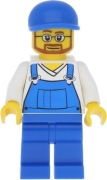 LEGO FIGURKA PRACOWNIK ŚMIECIARZ 4432 cty0268