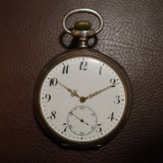 Zegarek kieszonkowy Zenith 52mm srebro, stan bardzo dobry