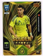 Karta kolekcjonerska Panini Fifa 365 Ronaldo ZŁOTA