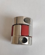 Sprzęgło kłowe CNC bezluzowe D25*L30 - 6,35/10 mm