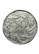 Polska 50 groszy 1938 rok Okupacja niemiecka 