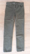 LEVIS 501 30/34 oliwka