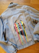 Katana jeansowa custom L