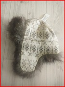 czapka uszatka Laudry by SHELLI SEGAL rozmiar uniwersalny zimowa