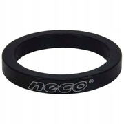 Podkładka steru Dystans AS-3605 5mm 1 1/8" AHEAD czarna 2szt