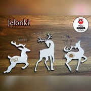 Ozdoby Świąteczne Jelonki Bombki